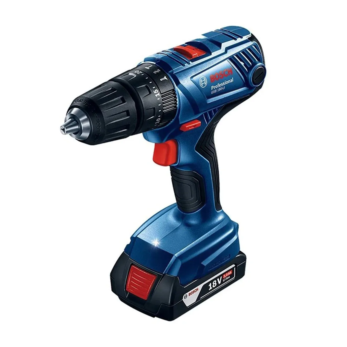 BOSCH - Taladro Percutor Inalambrico Gsb 180-Li Professional BOSCH