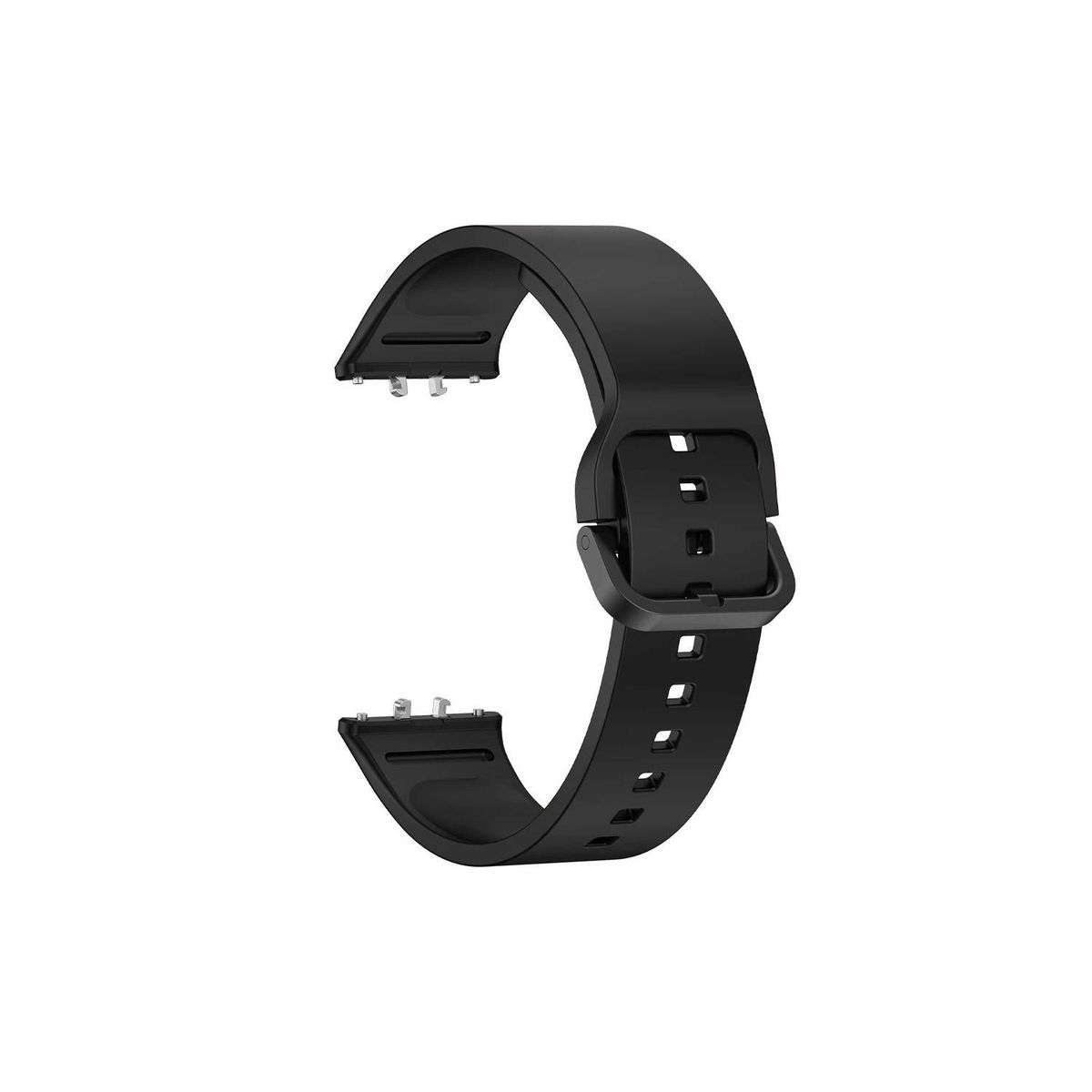 GENERICO - Correa Silicona para SAMSUNG GALAXY FIT 3 - Negro