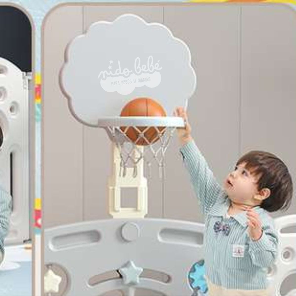 BABY - CORRAL PLEGABLE CERCO PARA BEBES Y NIÑOS DE LEON Premium