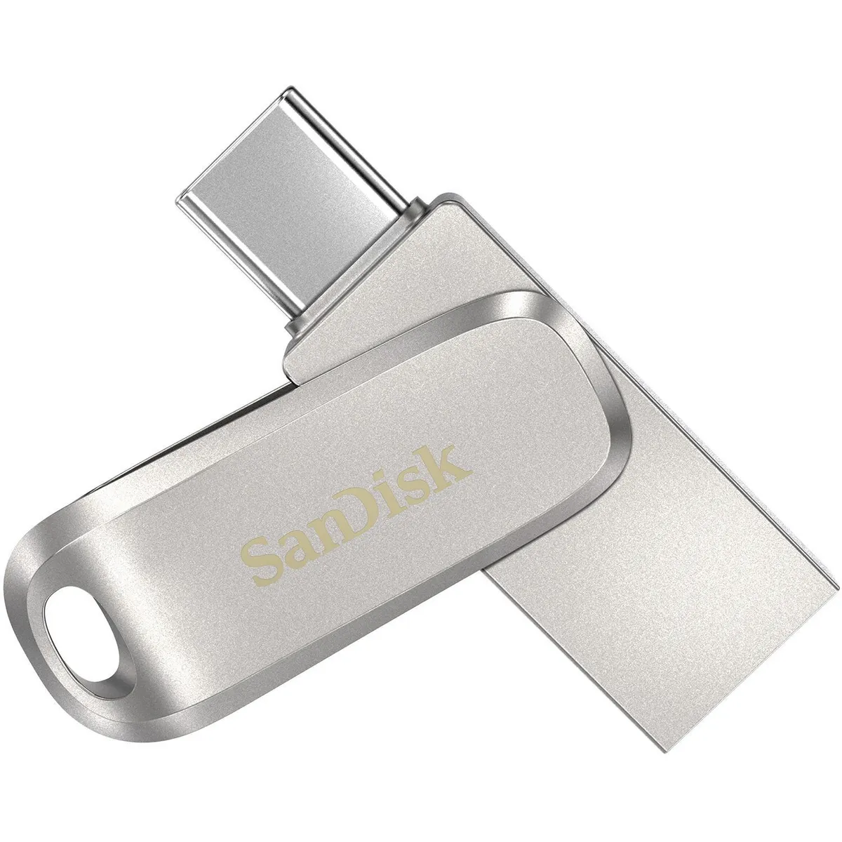 SANDISK - USB-C SanDisk 128GB Ultra Dual Drive Luxe USB-A 3.1 - SDDDC4-128G-G46