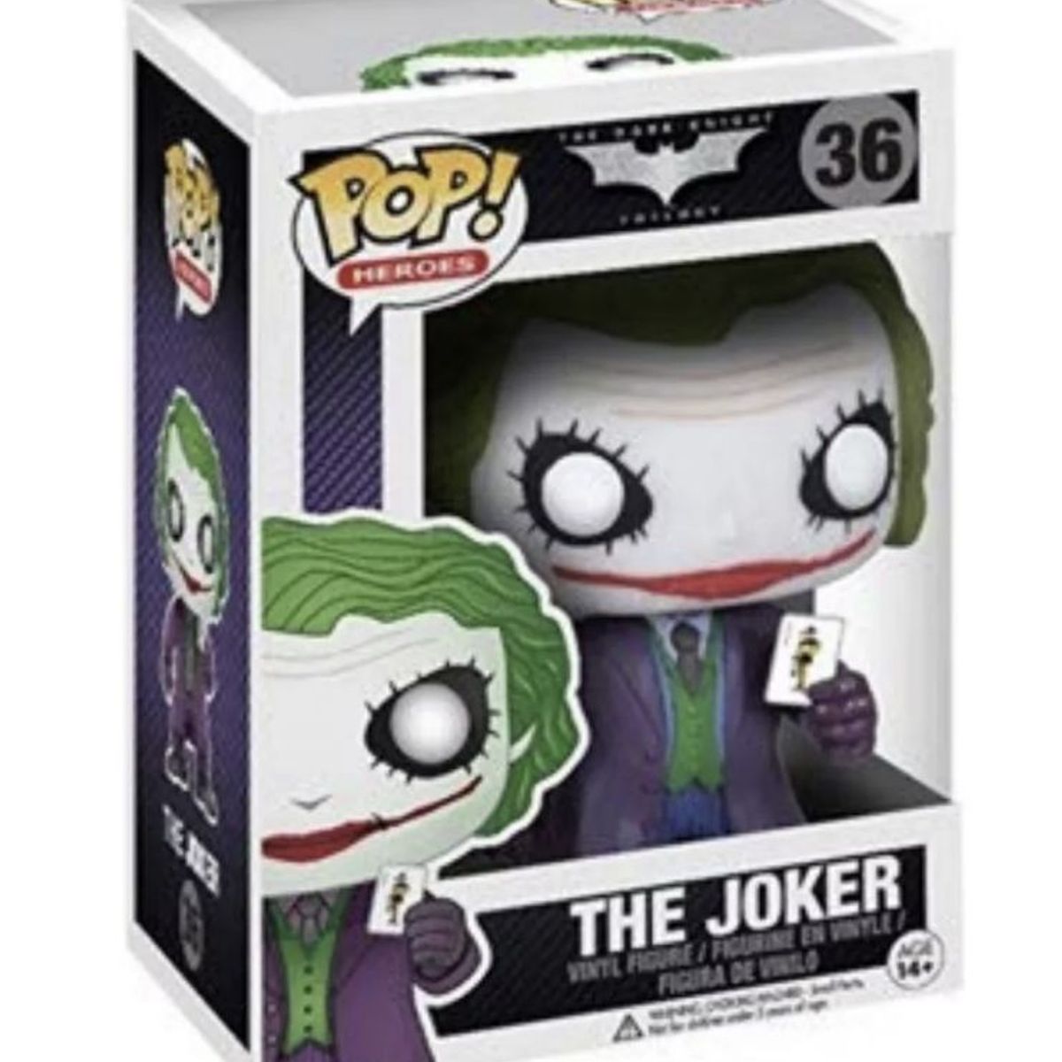 FUNKO - The Joker Funko Pop 36 Batman Dark Knight Original