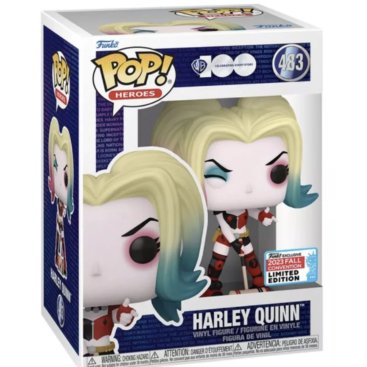 FUNKO - Harley Quinn Funko Pop 483 Dc Exclusivo Convencion