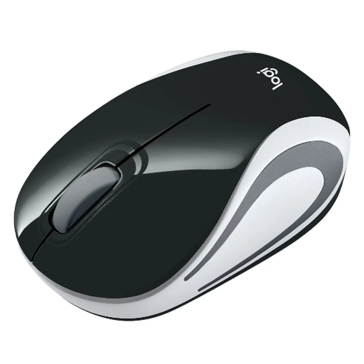 GENERICO - Mini Mouse Logitech Inalambrico M187 Negro
