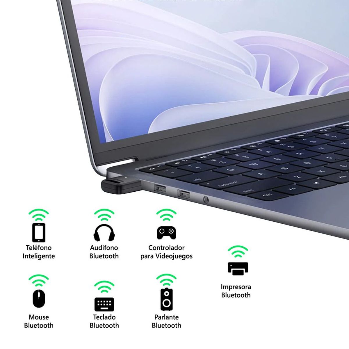 UGREEN - Adaptador Mini Bluetooth 5.3 UGREEN