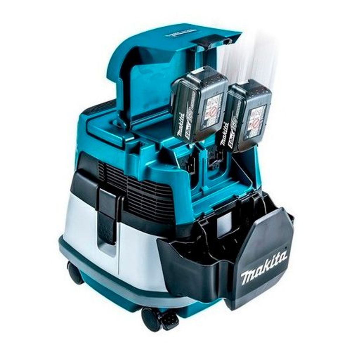 MAKITA - ASPIRADORA INALAMBRICA SECO DC98 KPA  POLVO 8L  FILTRO HEPA 18VX2 LXT