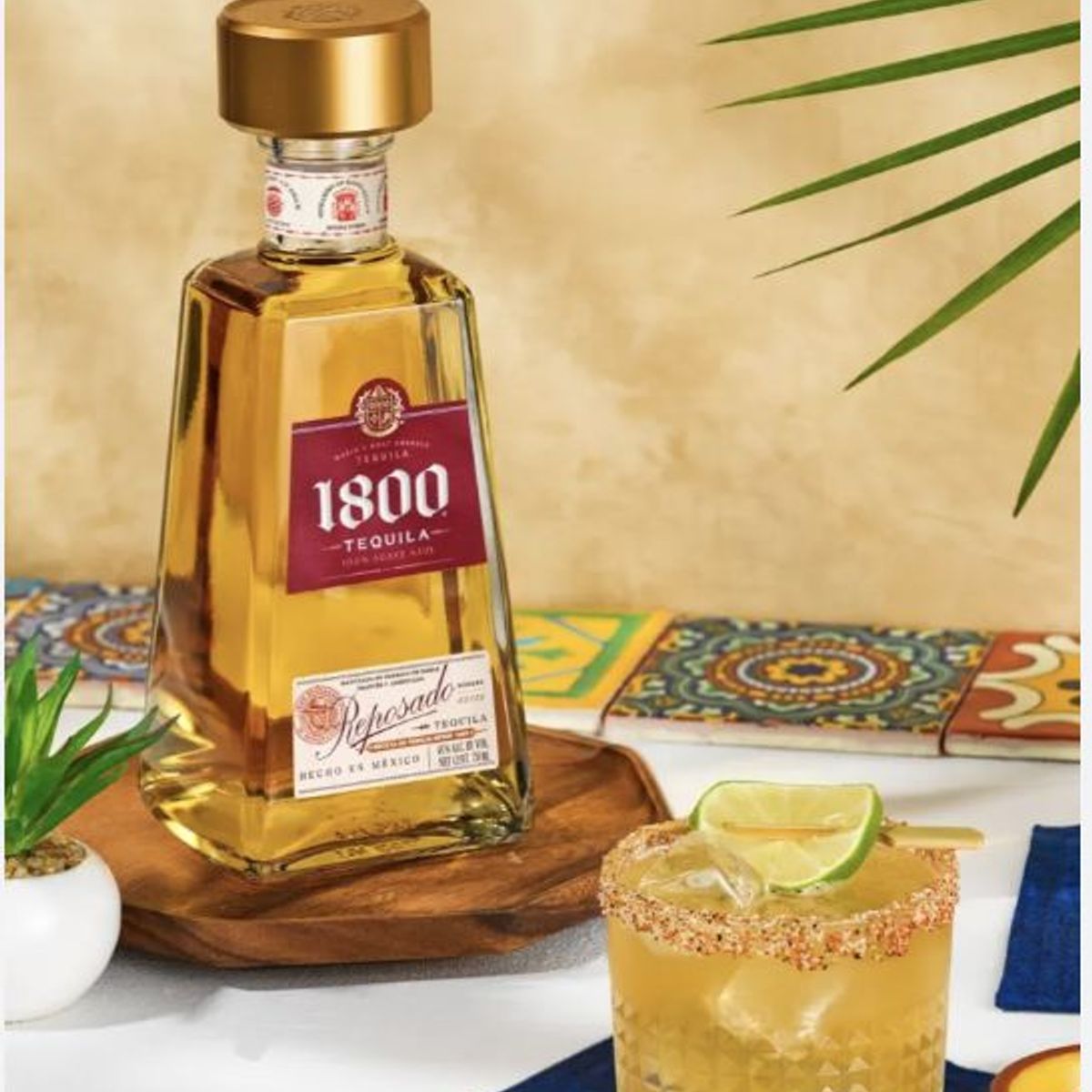 1800 - Tequila reserva 1800 reposado 750ml agave