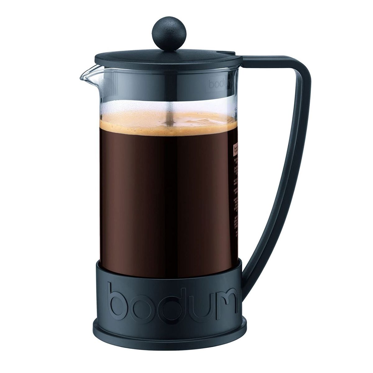 CRATE & BARREL - Cafetera 8 Tazas Brazil Negra BODUM