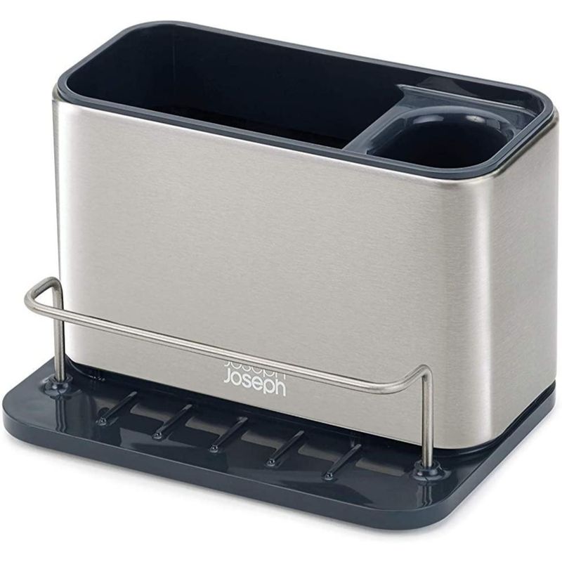 CRATE & BARREL - Organizador de Lavatorio Inoxidable JOSEPH JOSEPH