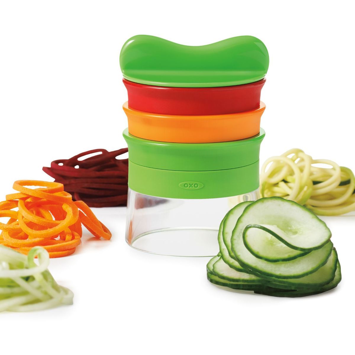 CRATE & BARREL - Spiralizer Manual de 3 Cuchillas OXO