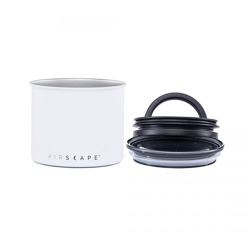 CRATE & BARREL - Envase Hermético Blanco Pequeño AIRSCAPE