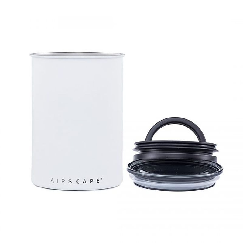 CRATE & BARREL - Envase Hermético Blanco Mediano AIRSCAPE