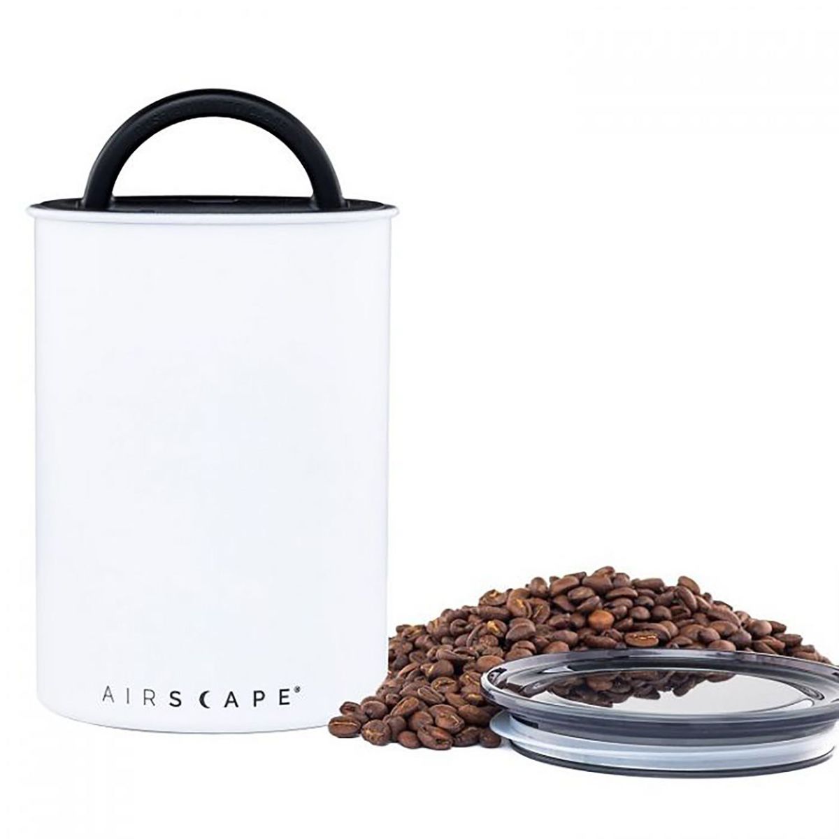 CRATE & BARREL - Envase Hermético Blanco Grande AIRSCAPE