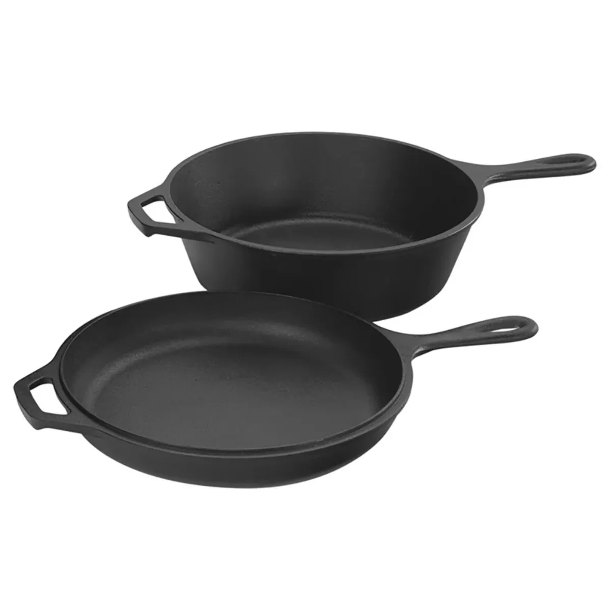 CRATE & BARREL - Set de 2 Sartenes 3.2 QT LODGE