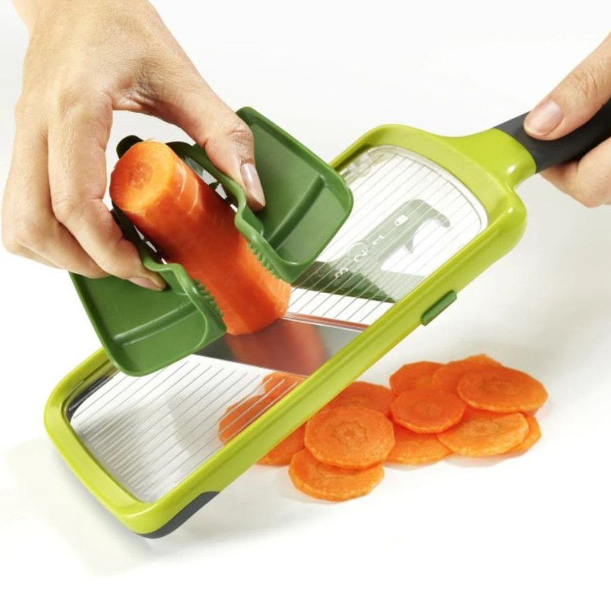 CRATE & BARREL - Mandolina Multigrip Verde JOSEPH JOSEPH