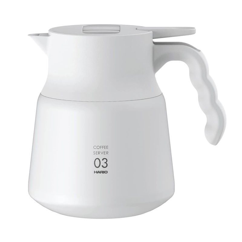 CRATE & BARREL - Termo Servidor Blanco Plus HARIO