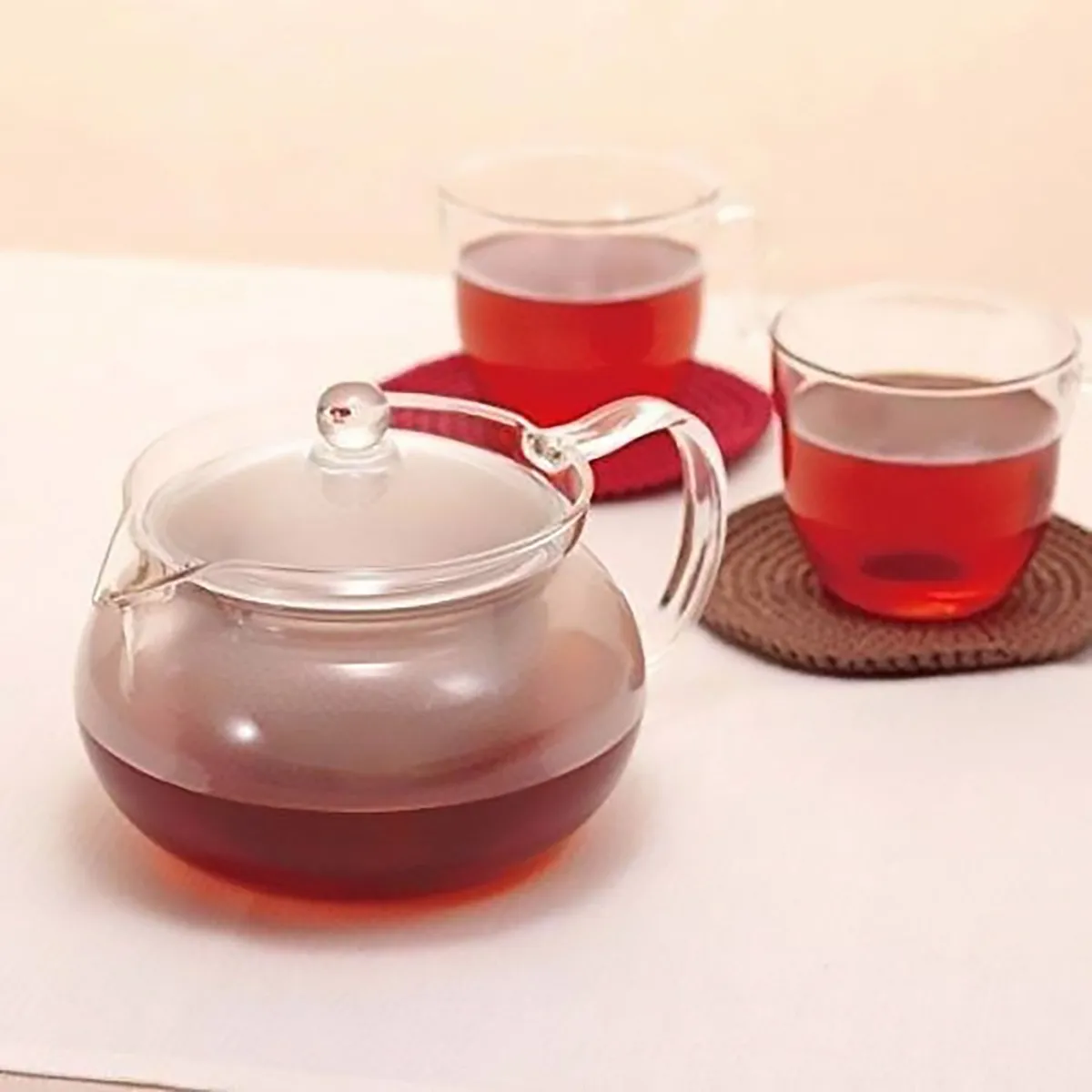 CRATE & BARREL - Tetera de Vidrio Fumaki HARIO