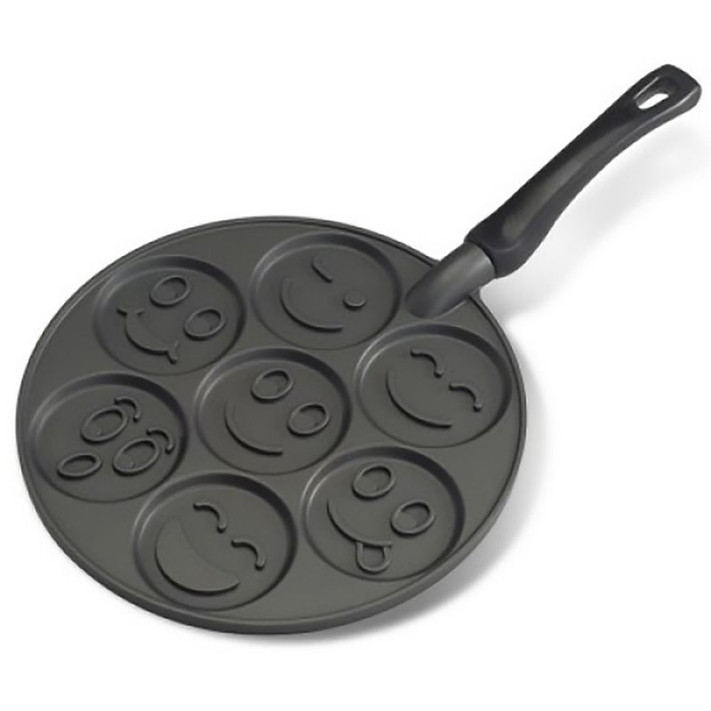 CRATE & BARREL - Sarten Pancakes Smiley NORDIC WARE