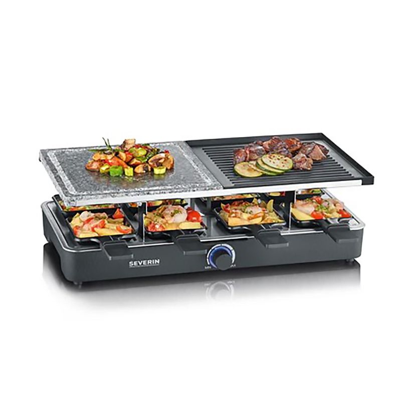 CRATE & BARREL - Parrilla Raclette con Piedra Natural  SEVERIN