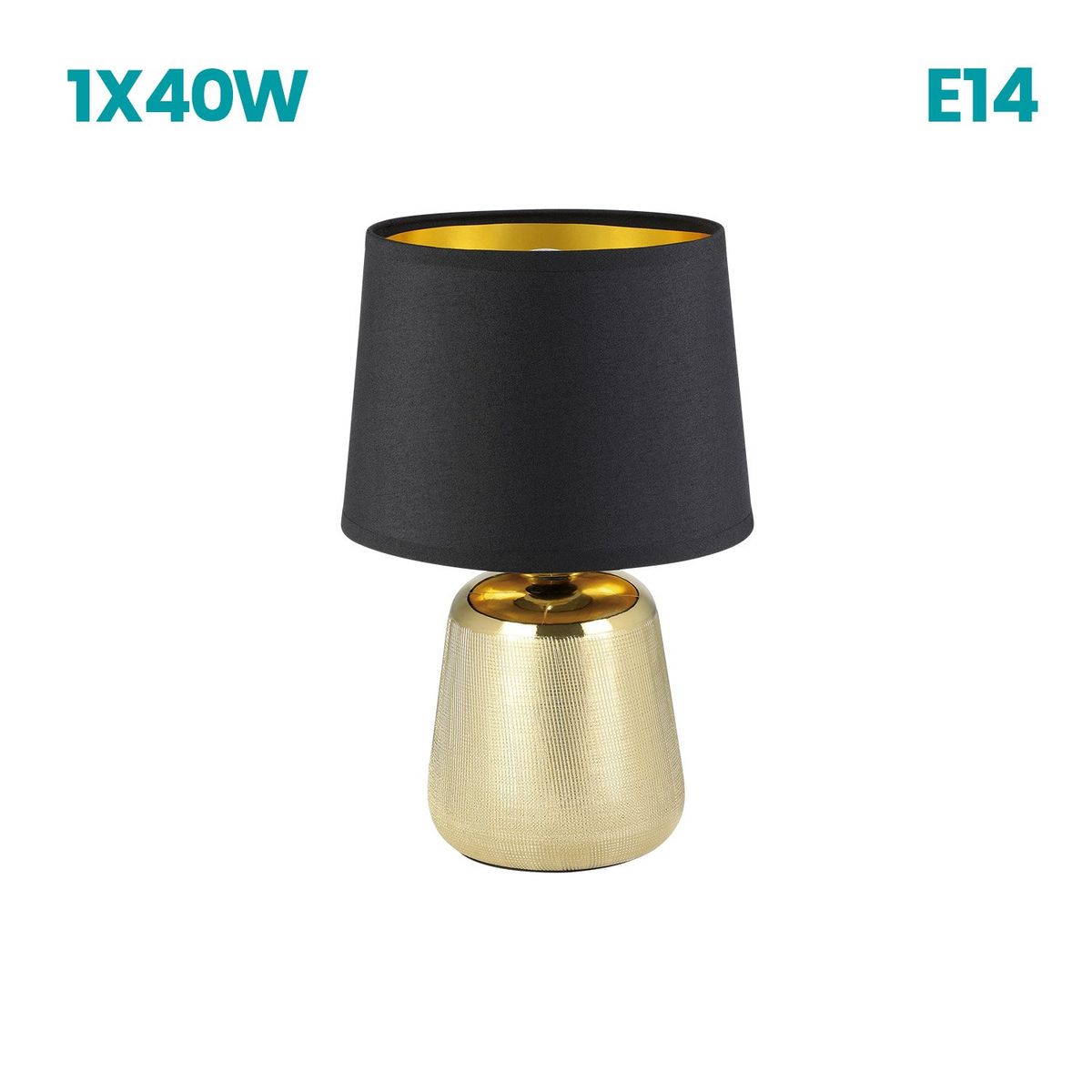 CRATE & BARREL - Lámpara De Mesa Manalba 1 Eglo