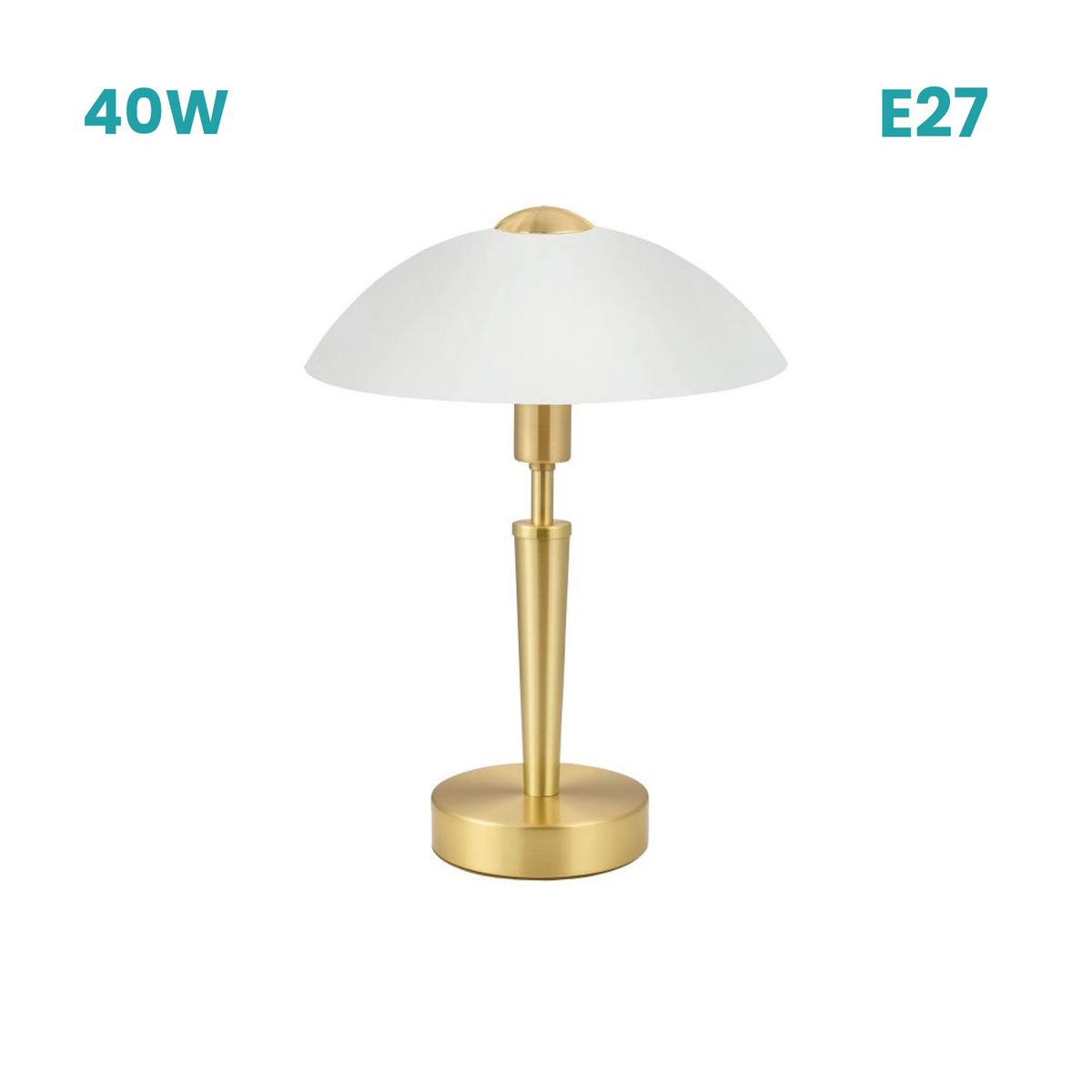 CRATE & BARREL - Lámpara De Mesa Solo 1 Eglo