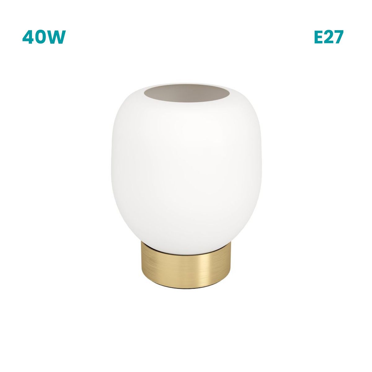 CRATE & BARREL - Lámpara De Mesa Manzanares Eglo