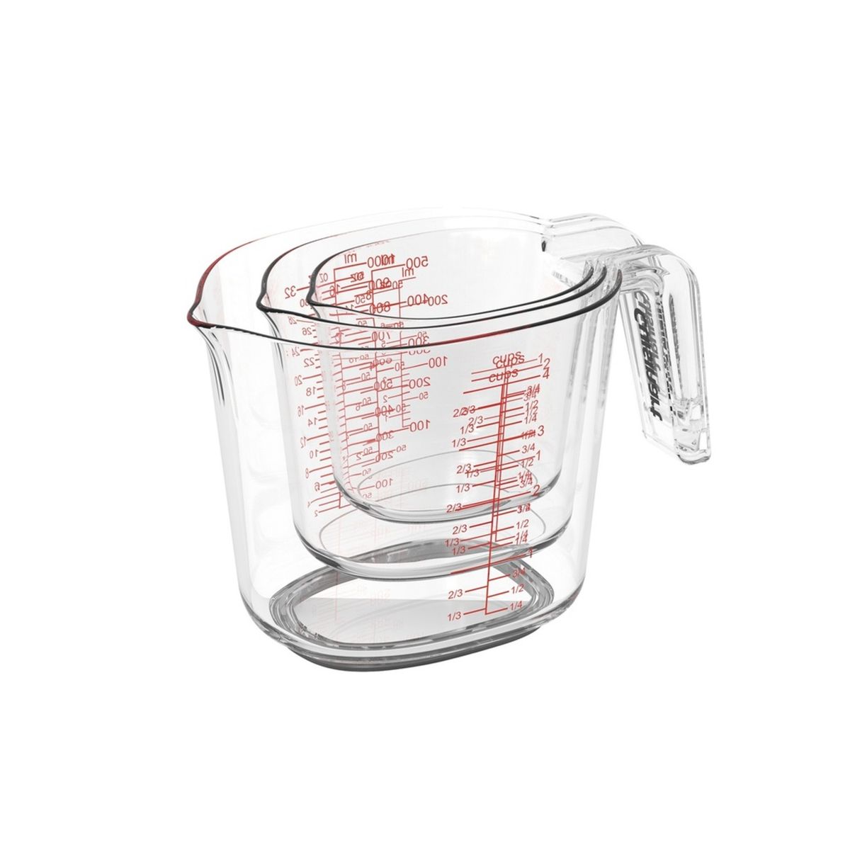 CRATE & BARREL - Set de 3 Tazas Medidoras CUISINART