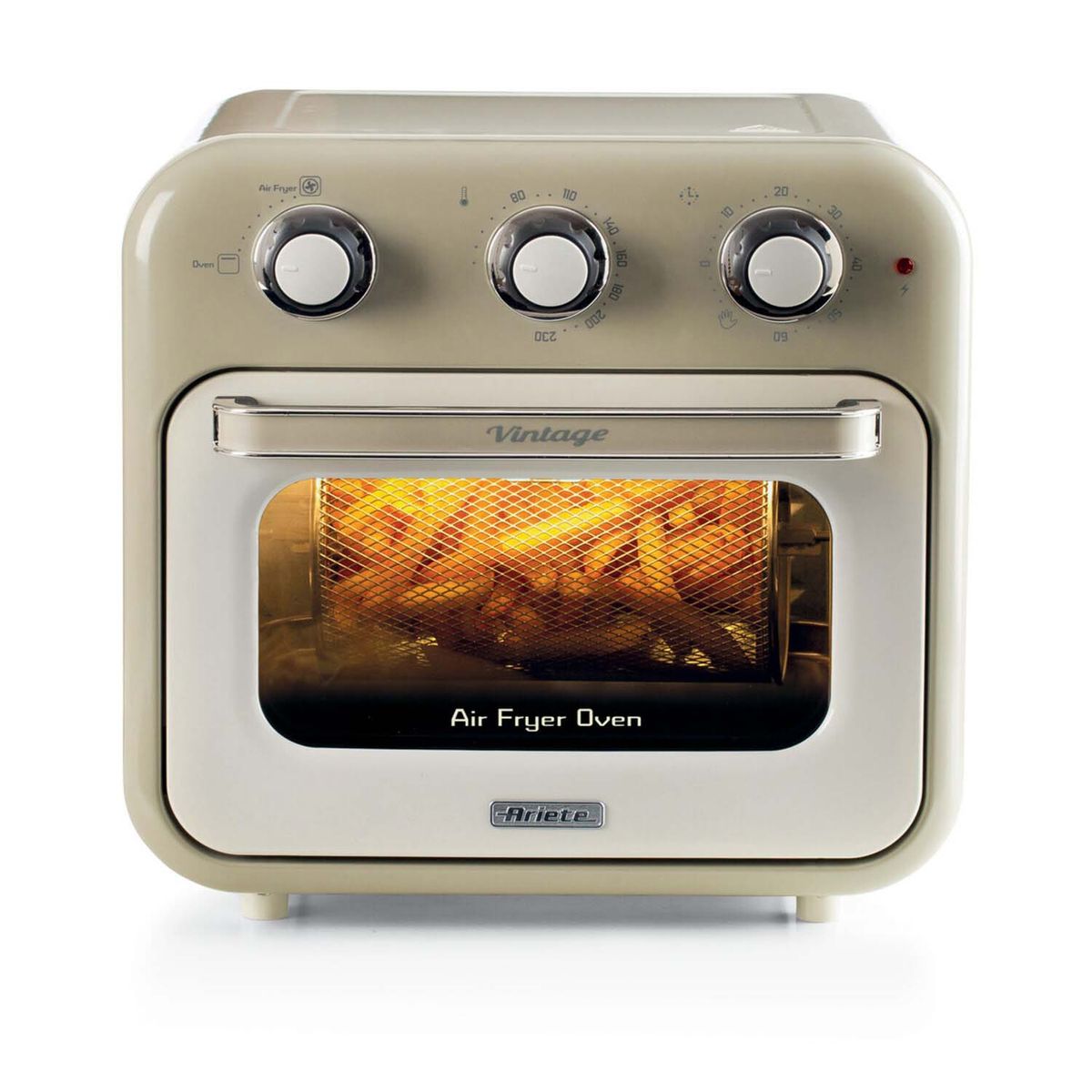 CRATE & BARREL - Horno con Freidora de Aire Vintage Beige ARIETE