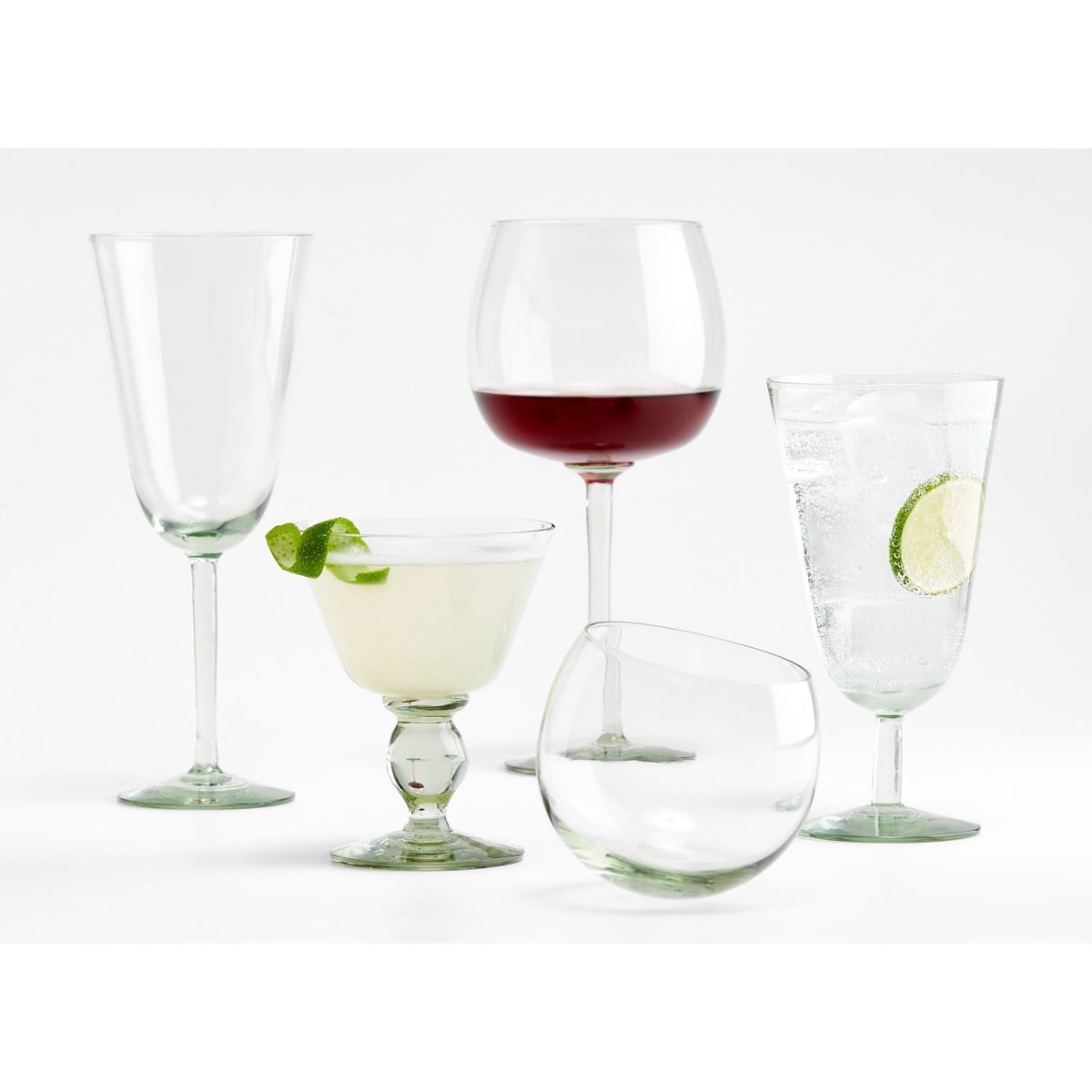 CRATE & BARREL - Vaso De Cóctel Corto Reciclado Ngwenya