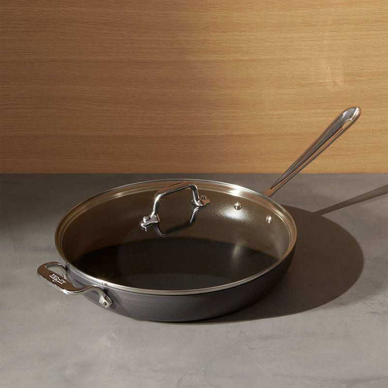 CRATE & BARREL - Sartén Antiadherente con Tapa 30cm All-Clad HA1