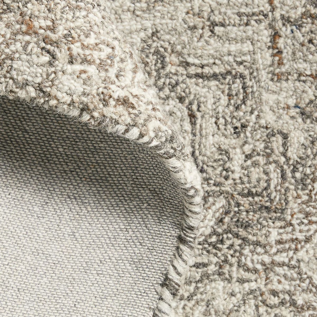 CRATE & BARREL - Alfombra Alvarez de Lana Tejida a Mano