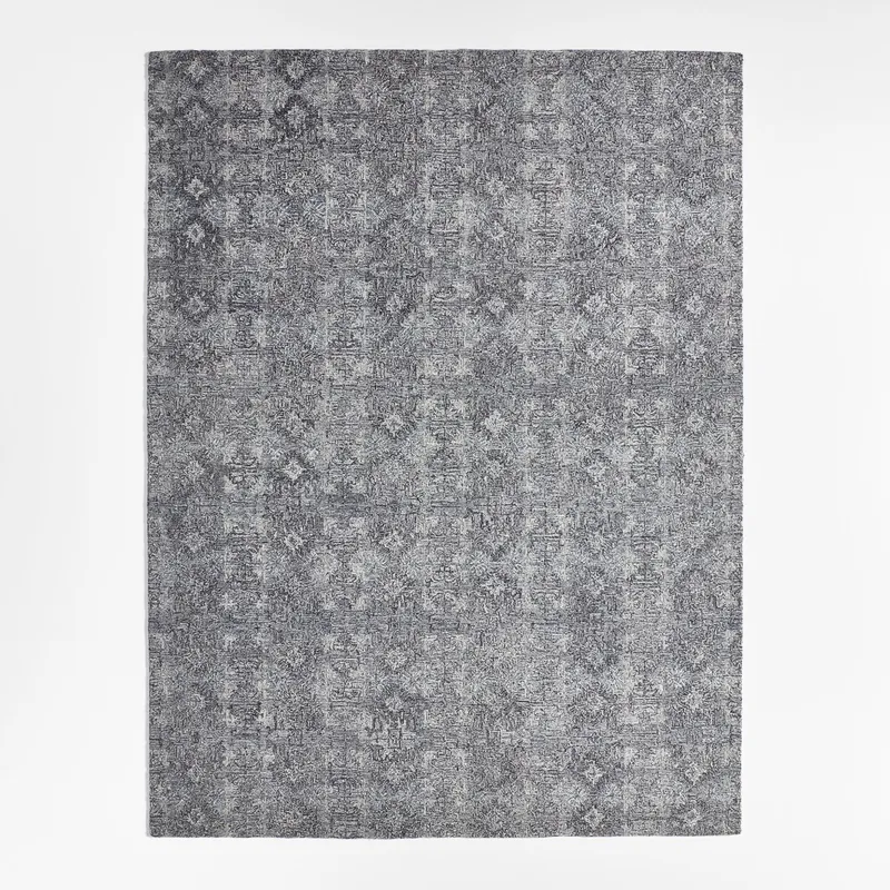 CRATE & BARREL - Alfombra Alvarez de Lana Tejida a Mano