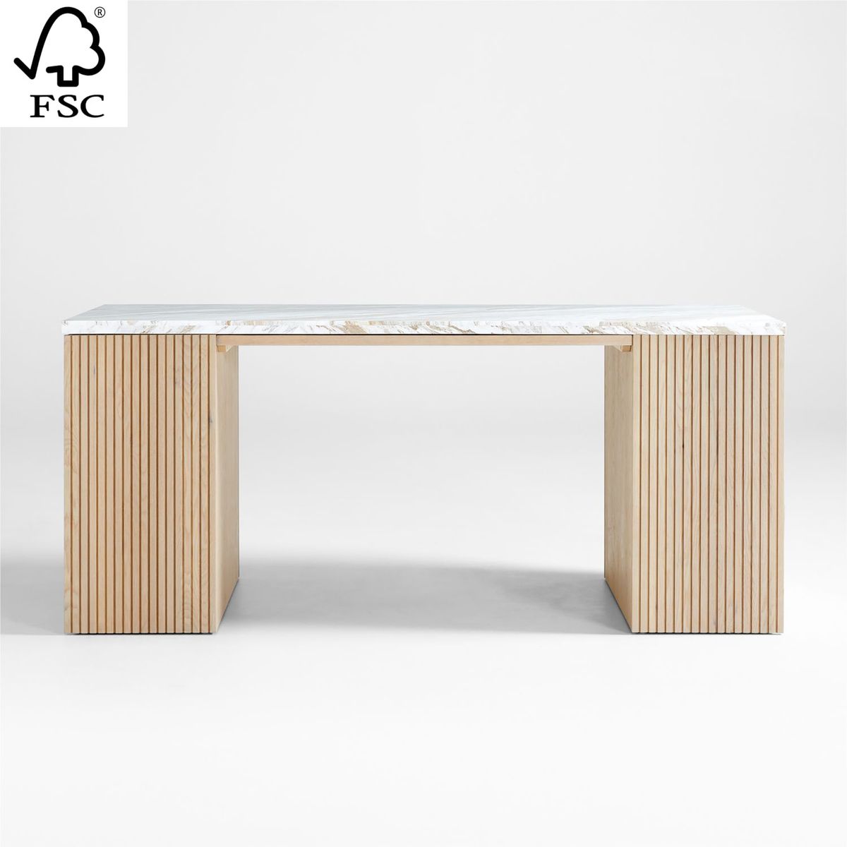 CRATE & BARREL - Isla De Cocina Batten 6 Cajones