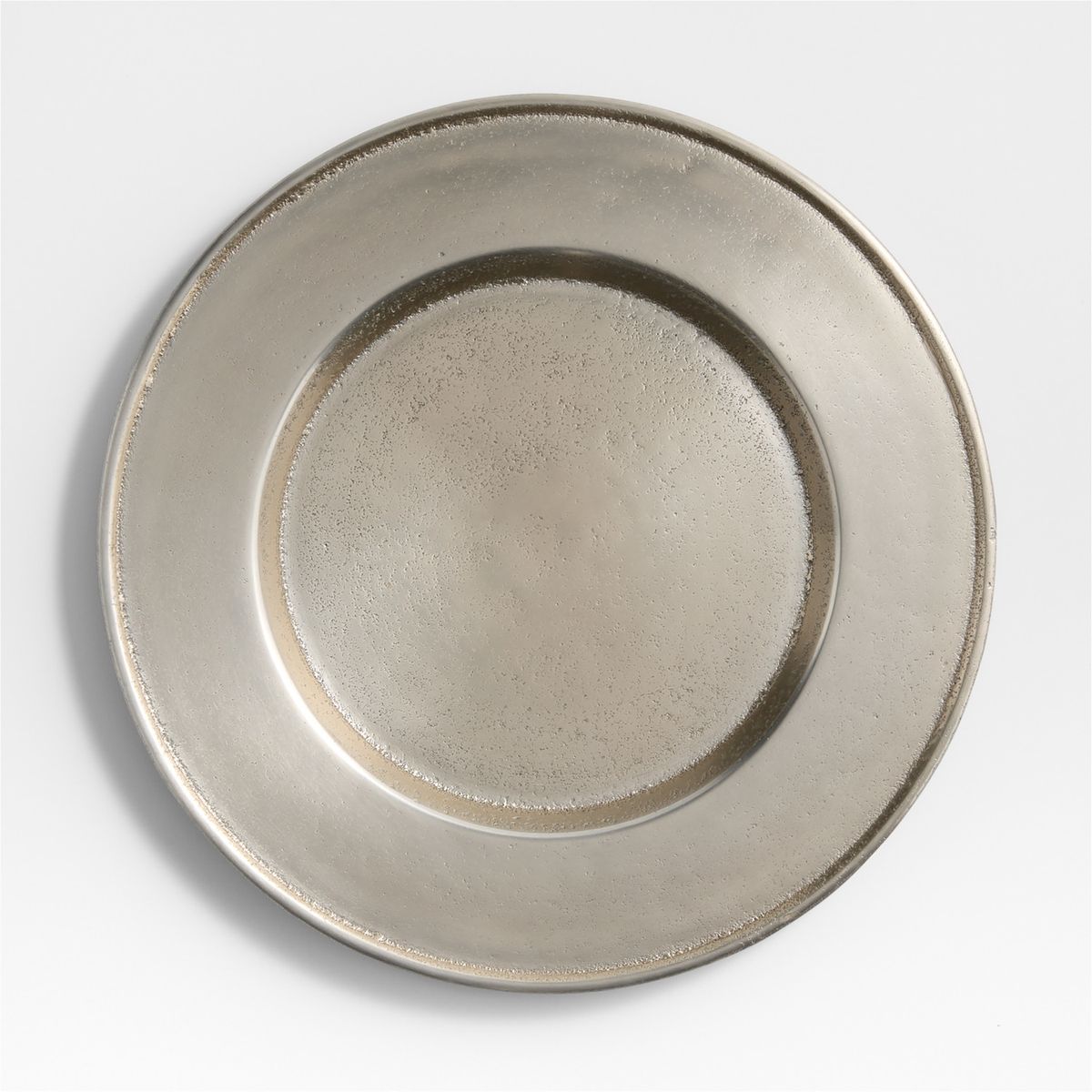 CRATE & BARREL - Plato de Sitio Argento Antique