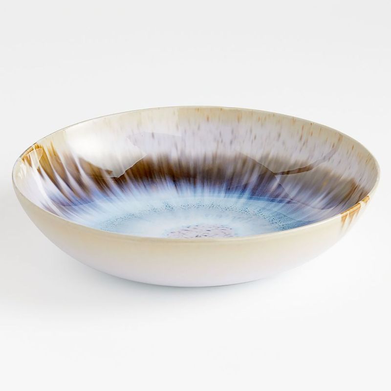CRATE & BARREL - Bowl De Servir Julo Azul