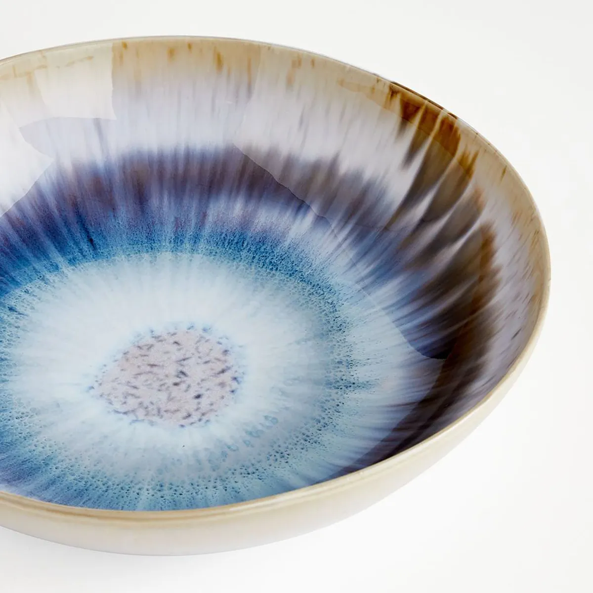 CRATE & BARREL - Bowl De Servir Julo Azul