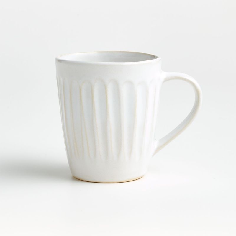 CRATE & BARREL - Mug Dover Blanco Crate & Barrel