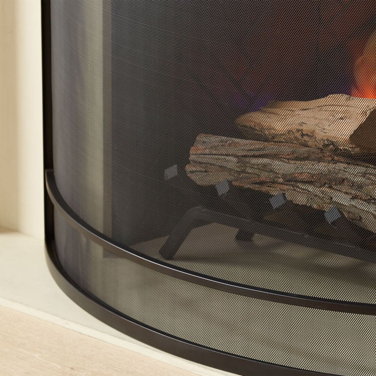 CRATE & BARREL - Pantalla para Chimenea Beau