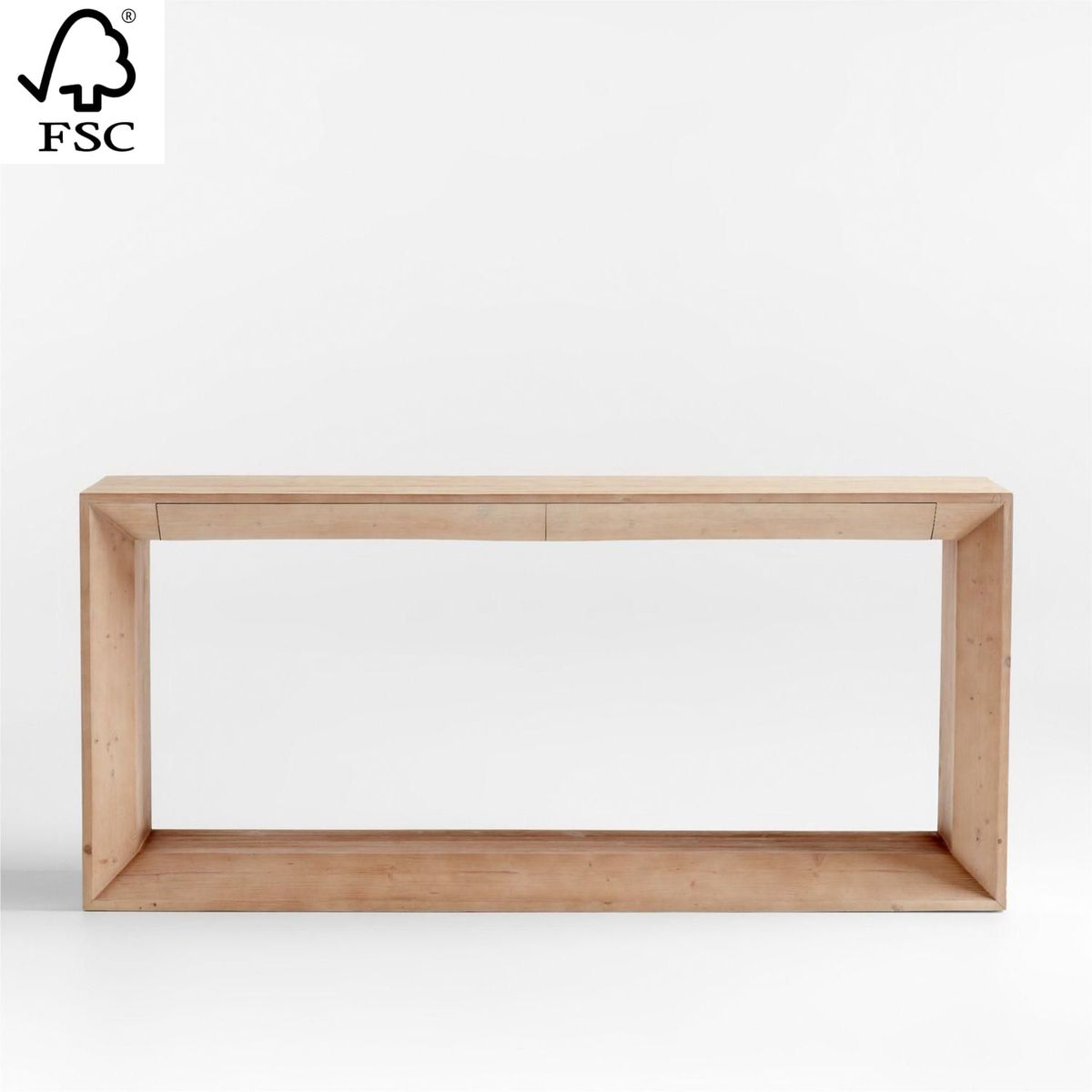 CRATE & BARREL - Consola Vernon 183cm
