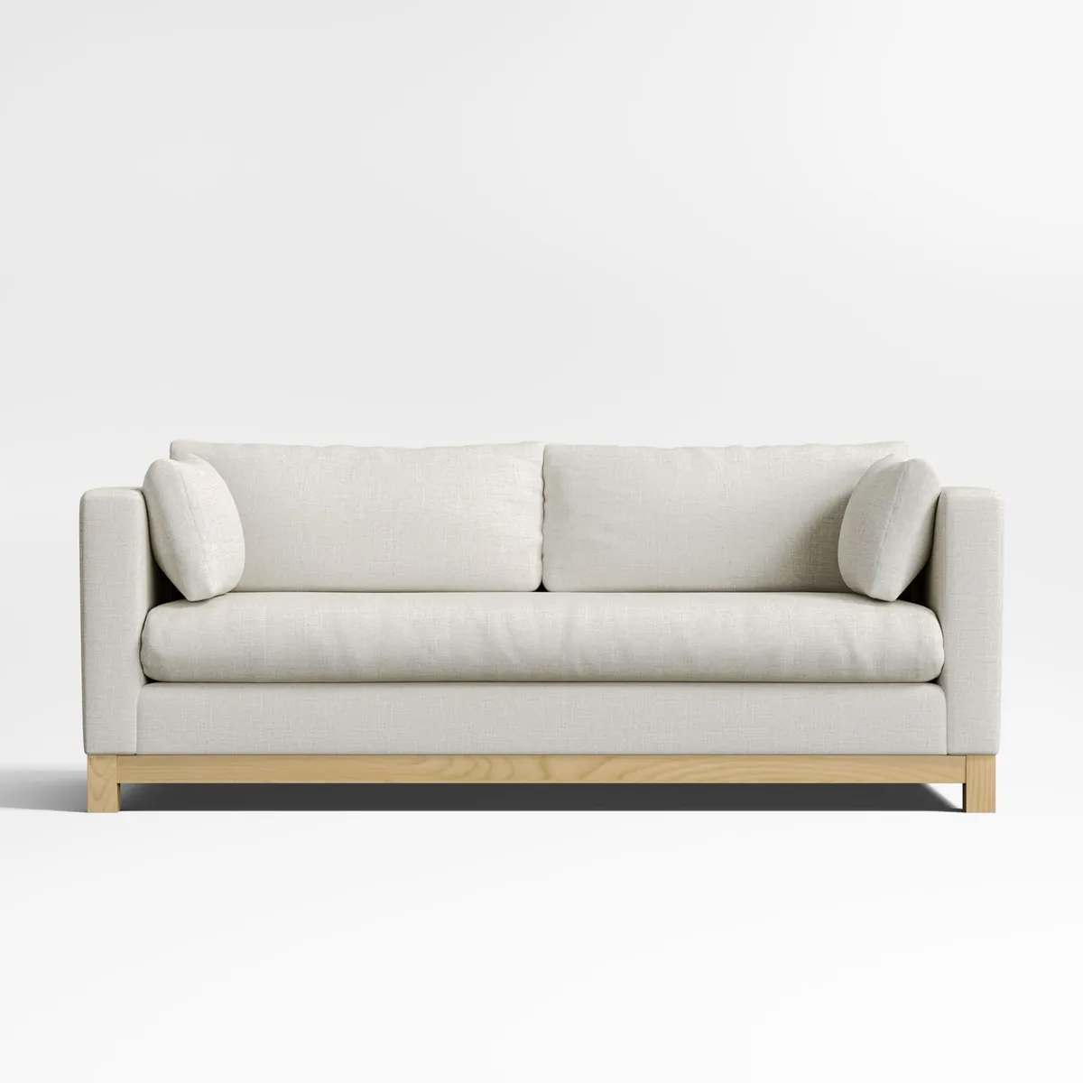 CRATE & BARREL - Sofá Bench 3 Cuerpos