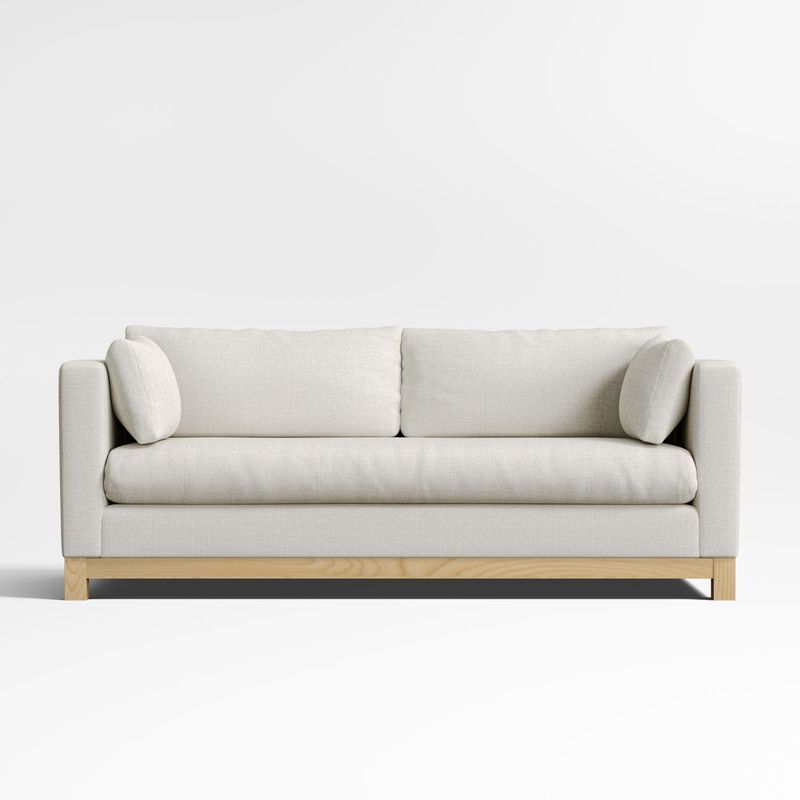 CRATE & BARREL - Sofá Bench 3 Cuerpos