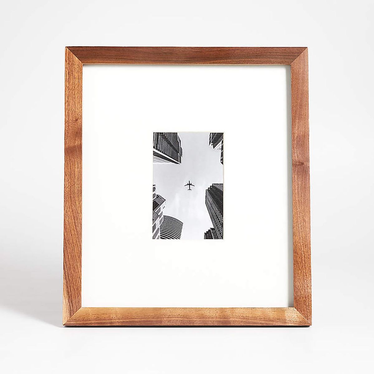 CRATE & BARREL - Marco De Fotos De Madera Nogal 10x15cm