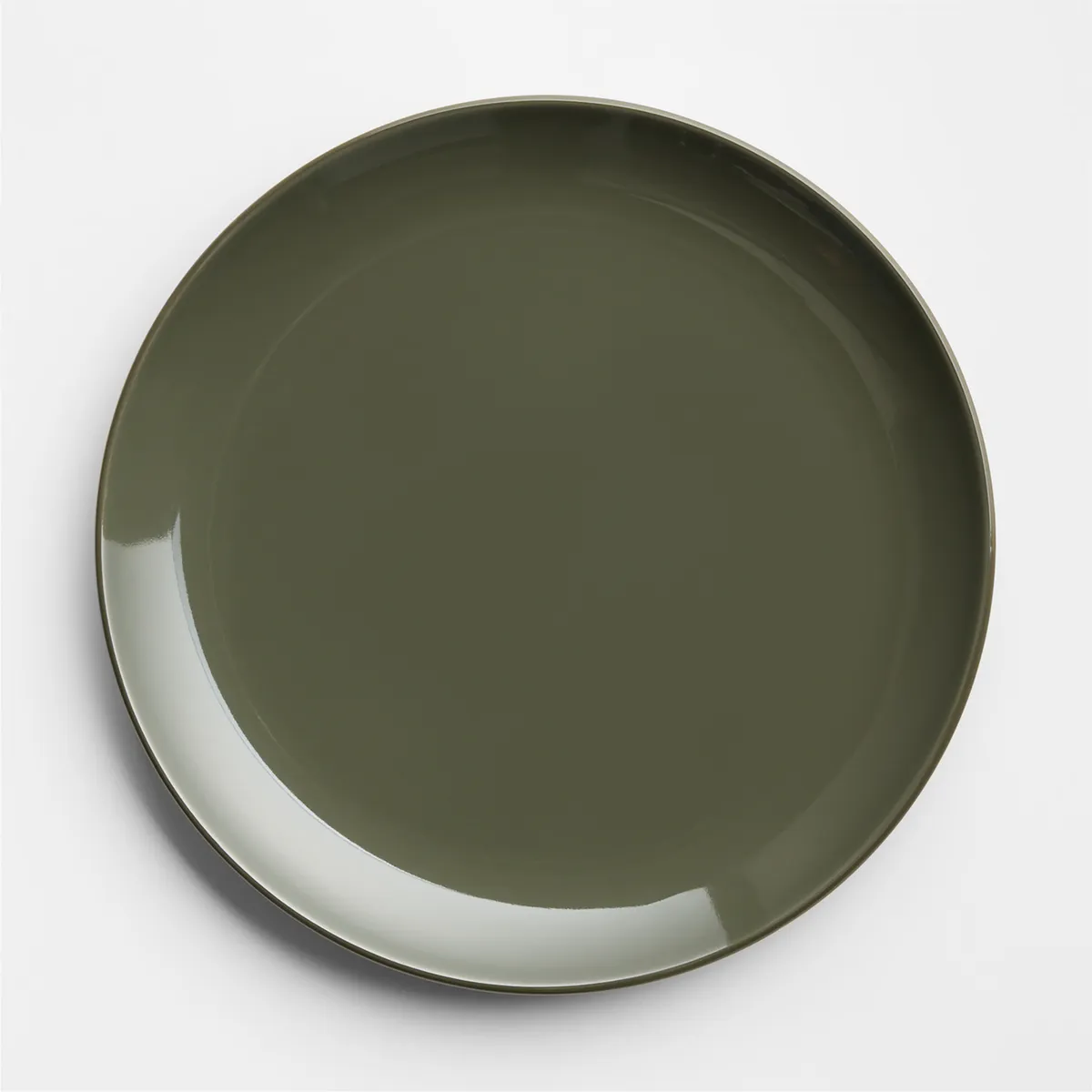 CRATE & BARREL - Plato De Fondo Hudson Verde