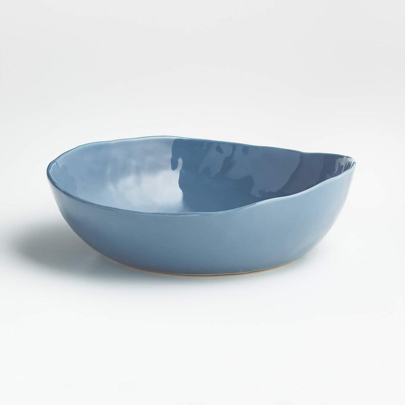 CRATE & BARREL - Bowl Bajo Mercer Denim