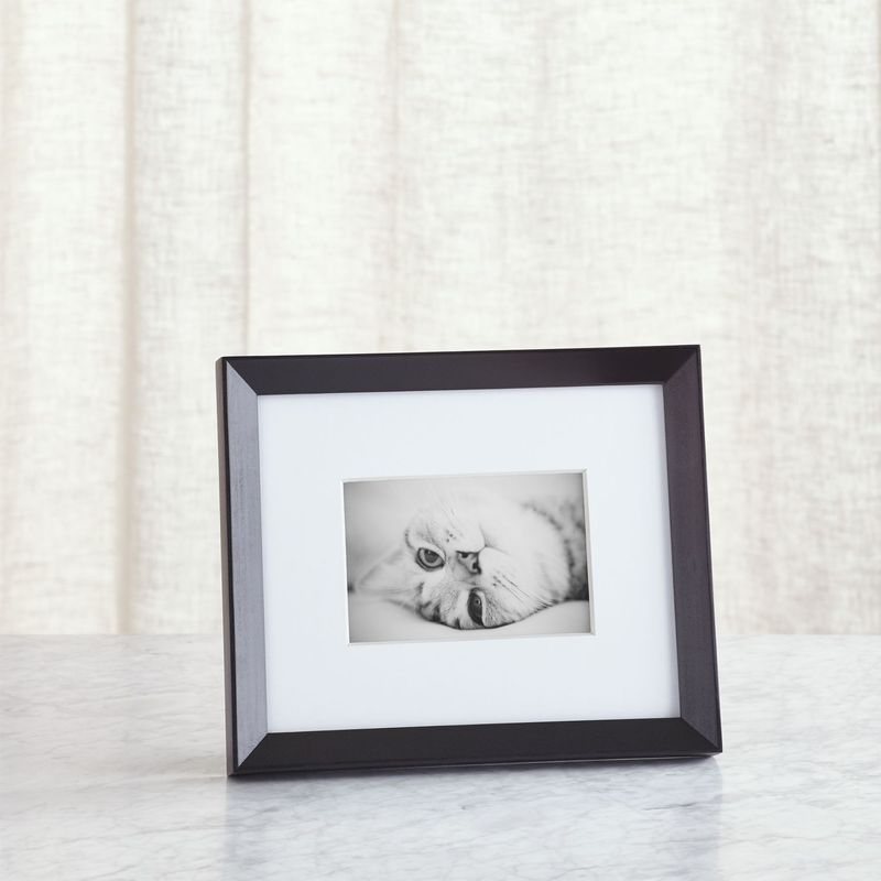 CRATE & BARREL - Marco para Fotos Icon 10x15 Negro
