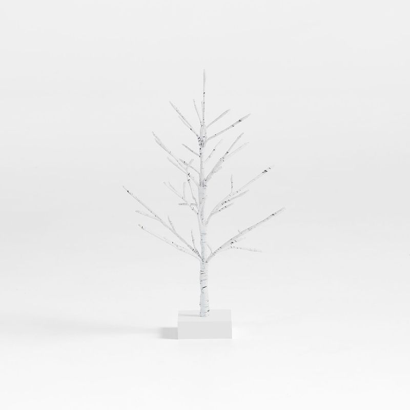 CRATE & BARREL - Árbol de Abedul LED 46cm