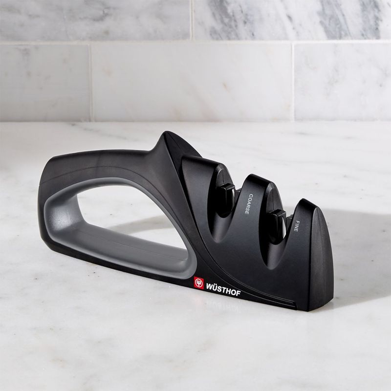CRATE & BARREL - Afilador de Cuchillo de 2 Etapas Wusthof 