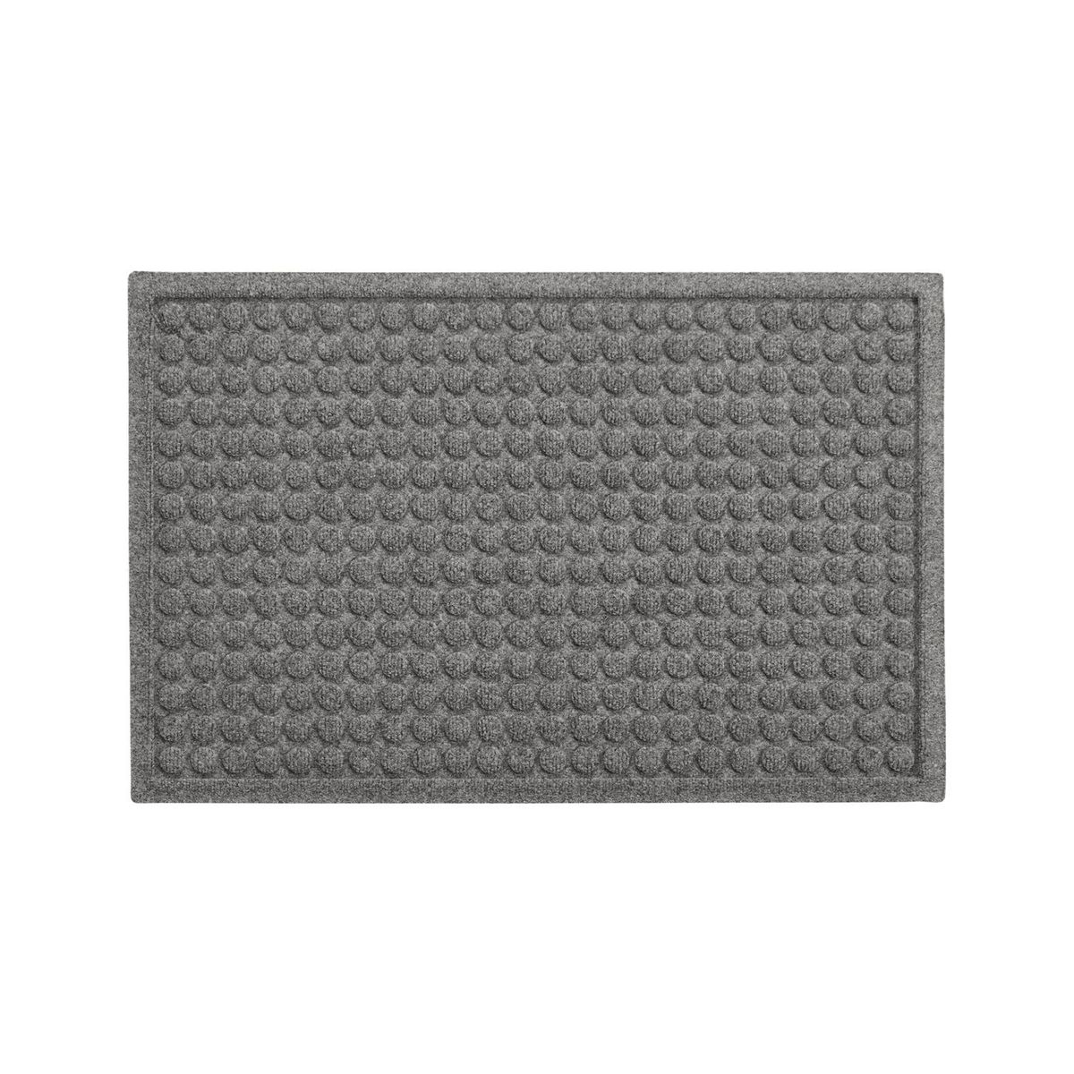 CRATE & BARREL - Felpudo Thirsty Charcoal 56x86cm