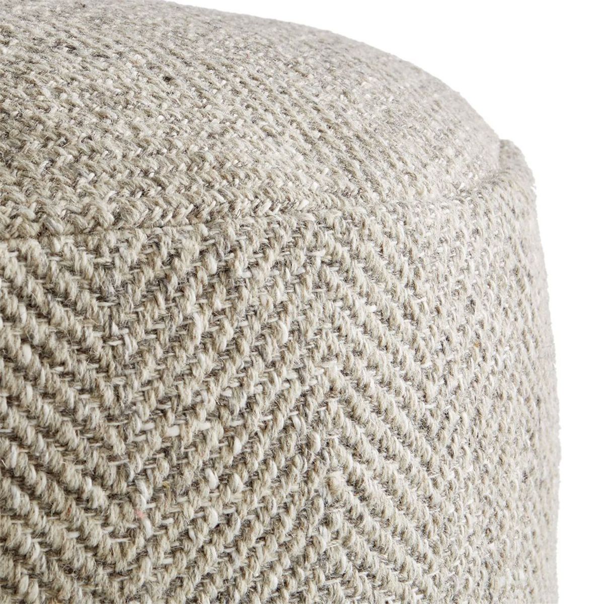 CRATE & BARREL - Puff Redondo Fergus