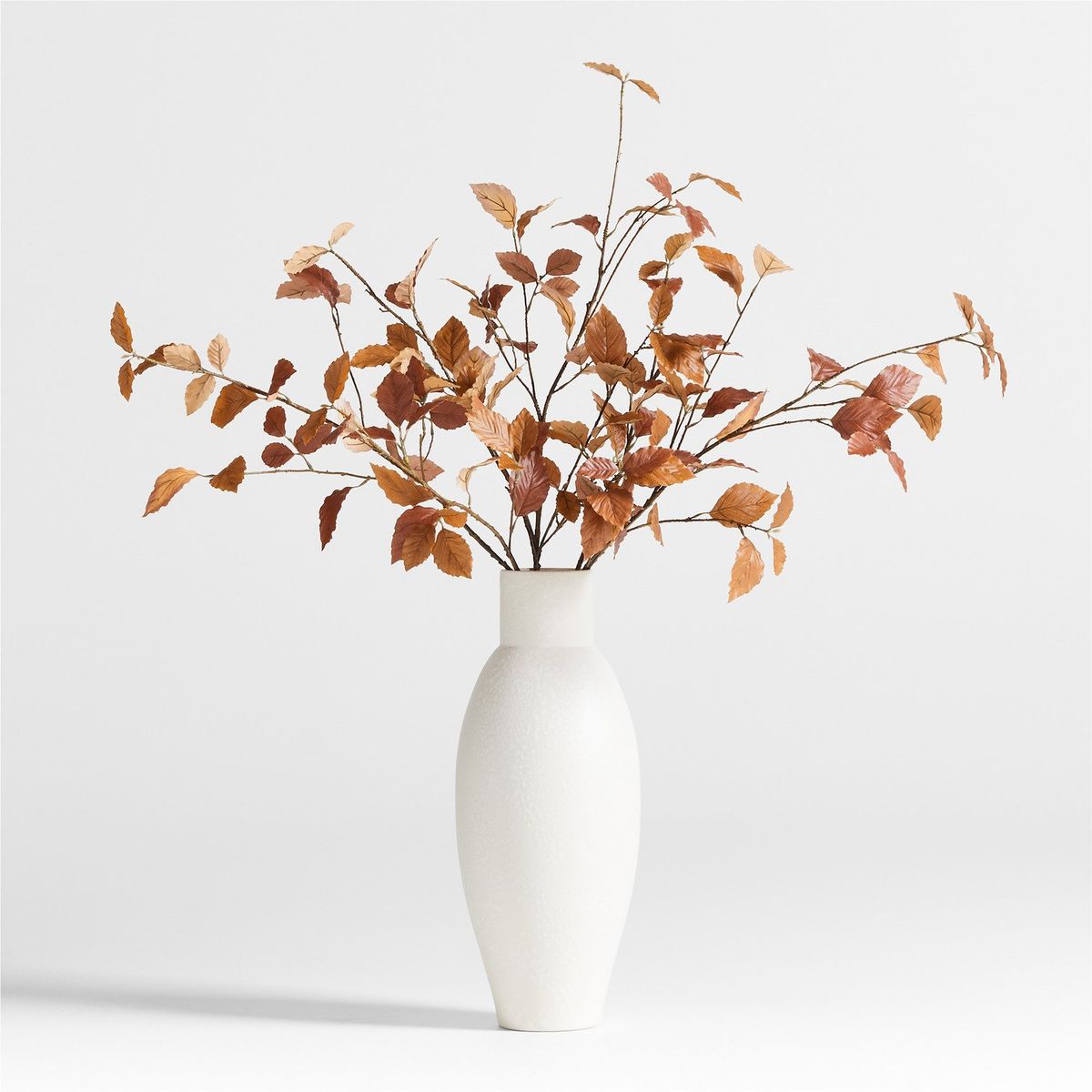 CRATE & BARREL - Rama Flor Hoja Dorada 102cm