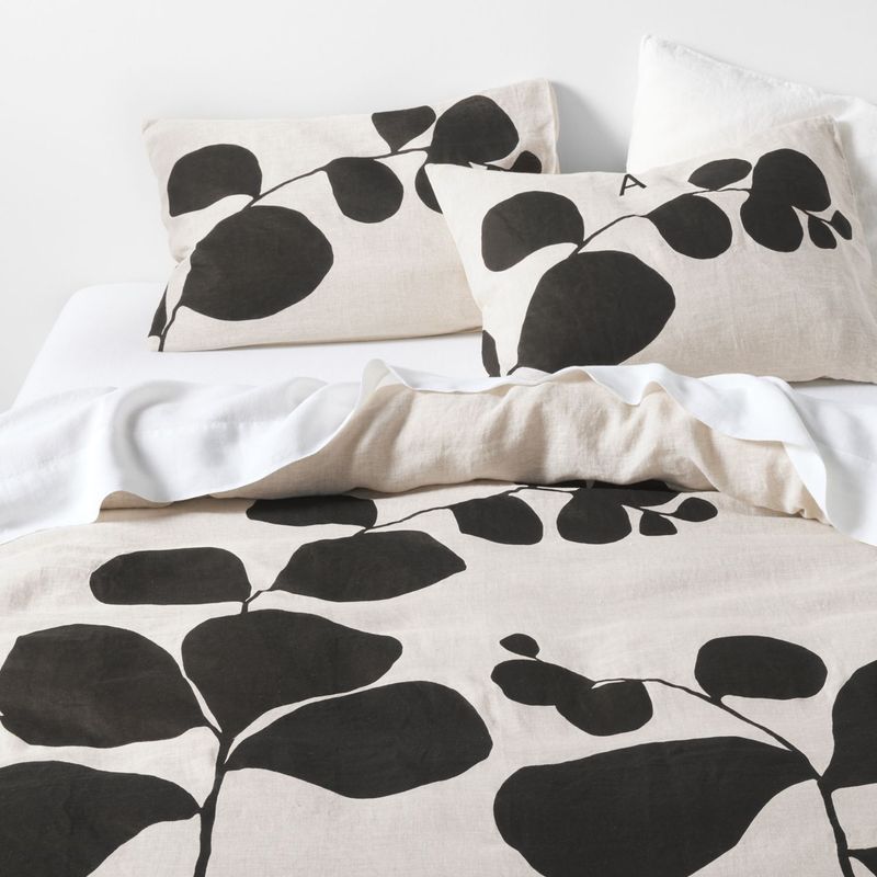 CRATE & BARREL - Funda de Duvet Botanical